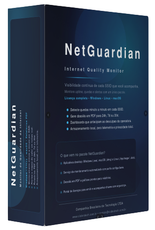 Mockup da caixa do NetGuardian
